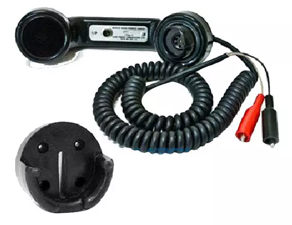 Amron Sound Powered Phone with Alligator clips